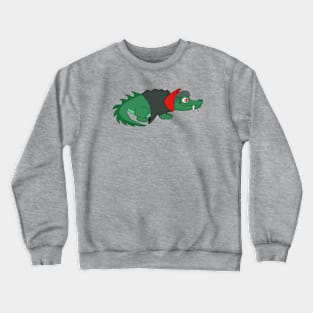 Vampire Crocodile Crewneck Sweatshirt